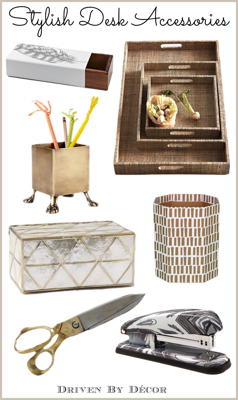 A Stylish & Organized Desk: Favorite Accessories | Driven ...