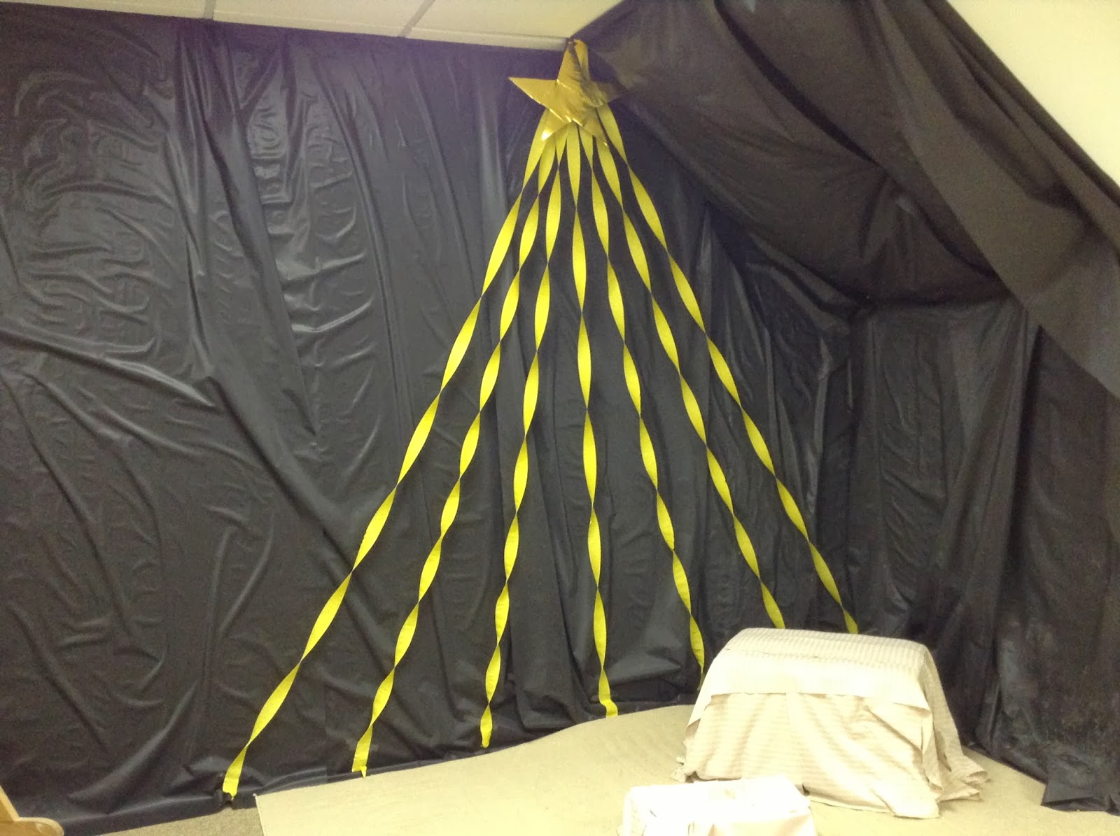 Look to Him and be Radiant Nativity Photo Booth