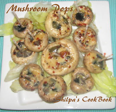 Cook Book: Mushroom Pops
