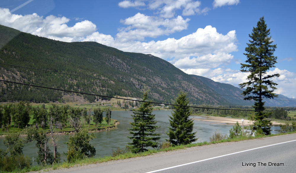 Living the Dream... Thursday, July 21, 2016 (Travel to North Thompson River Provincial Park