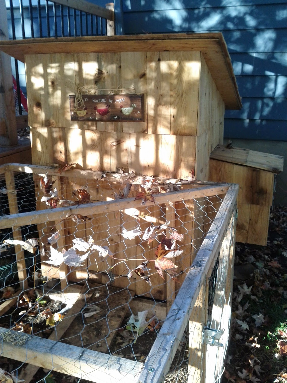 Mrsmatheaus Poulaillers Poulailler Urbain En Hiver