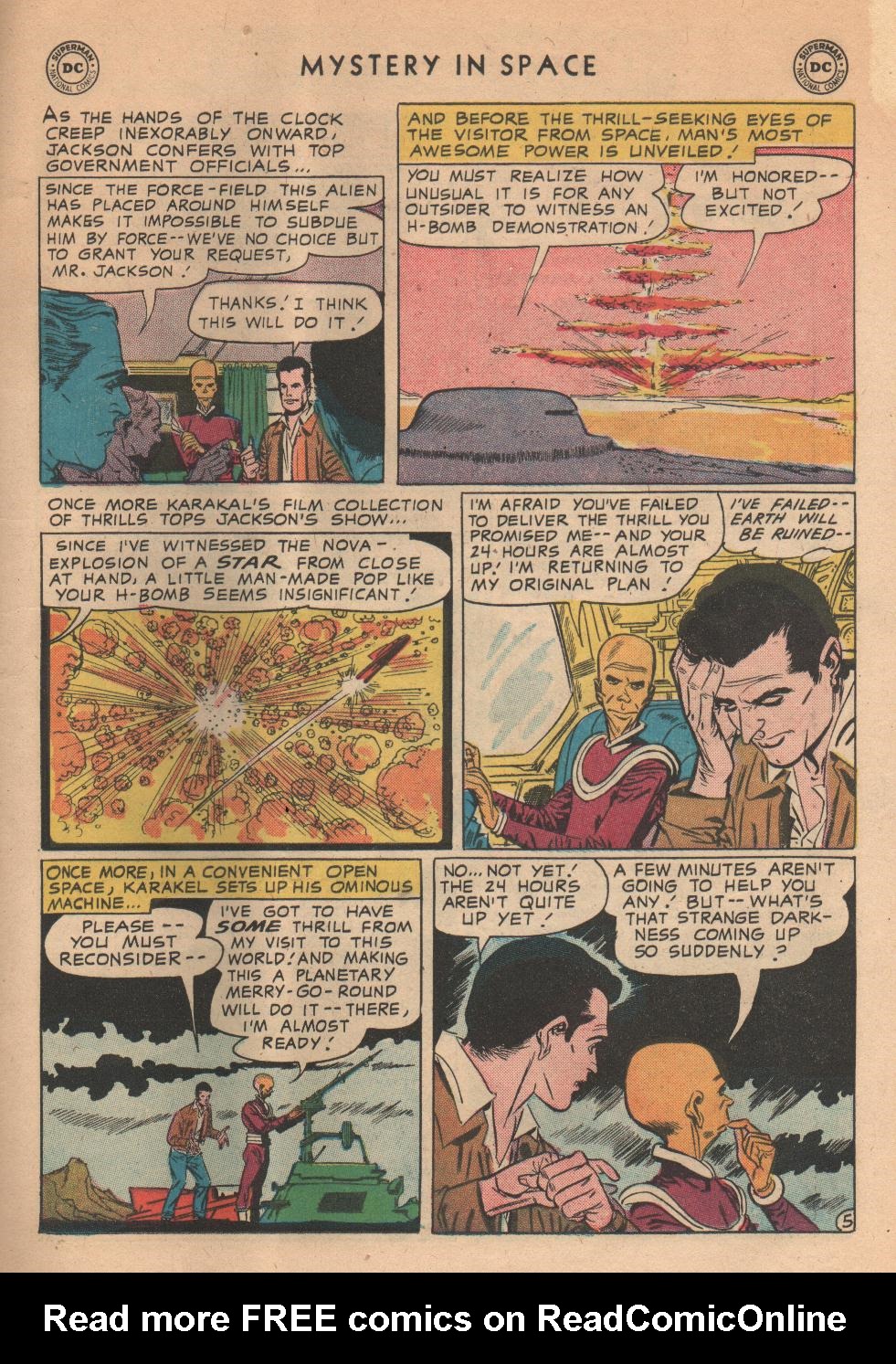 Read online Mystery in Space (1951) comic -  Issue #37 - 15