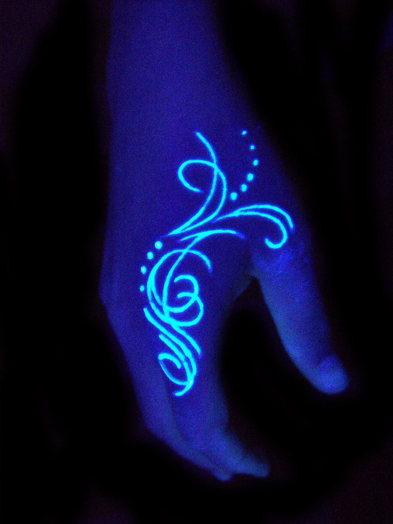 Black Light Tattoos Before and After Tukang Kritik