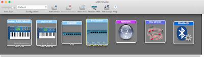 Иконки MIDI Setup OS X