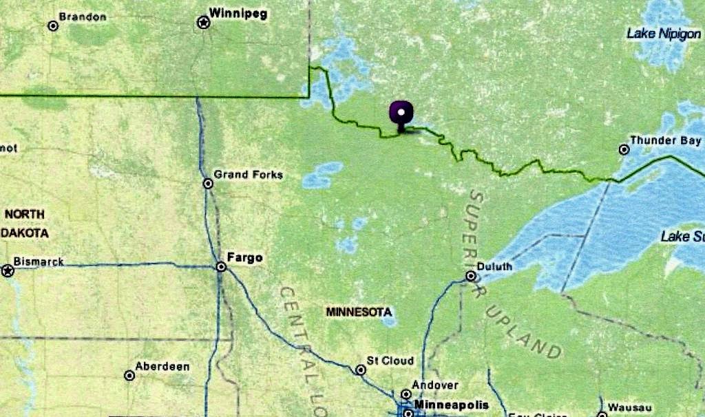 Moeller Travels Minnesota, International Falls July 6 20