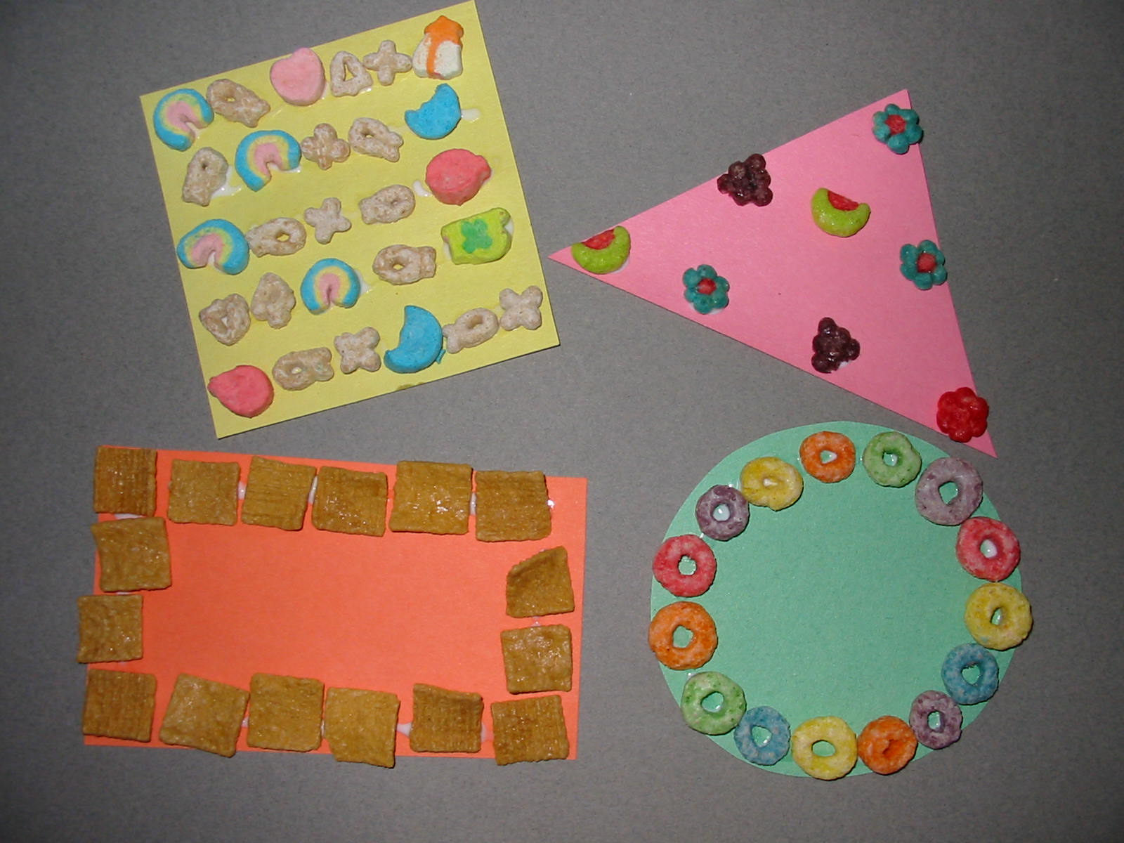 Creative Preschool Time Cabin Fever Learning Math With Cereal