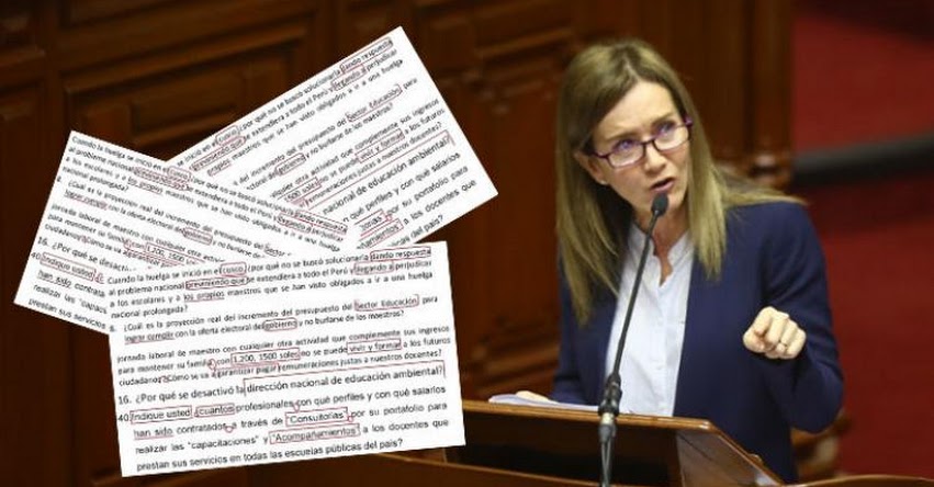 Profesor encontró vergonzosos errores en pliego interpelatorio a Ministra Martens Profesor encontró vergonzosos errores en pliego interpelatorio a Ministra Martens