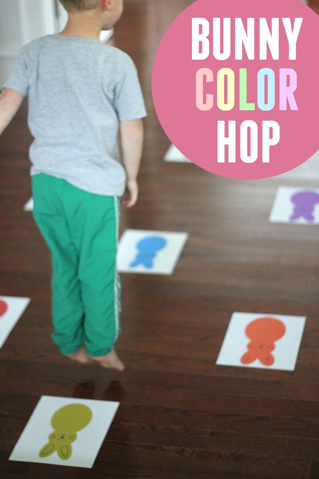 Toddler Approved!: Bunny Color Hop for Toddlers and Preschoolers