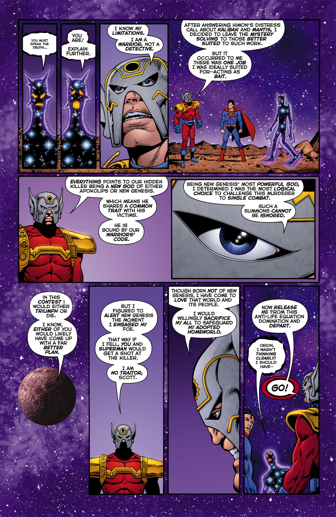 Read online Death of the New Gods comic -  Issue #6 - 7