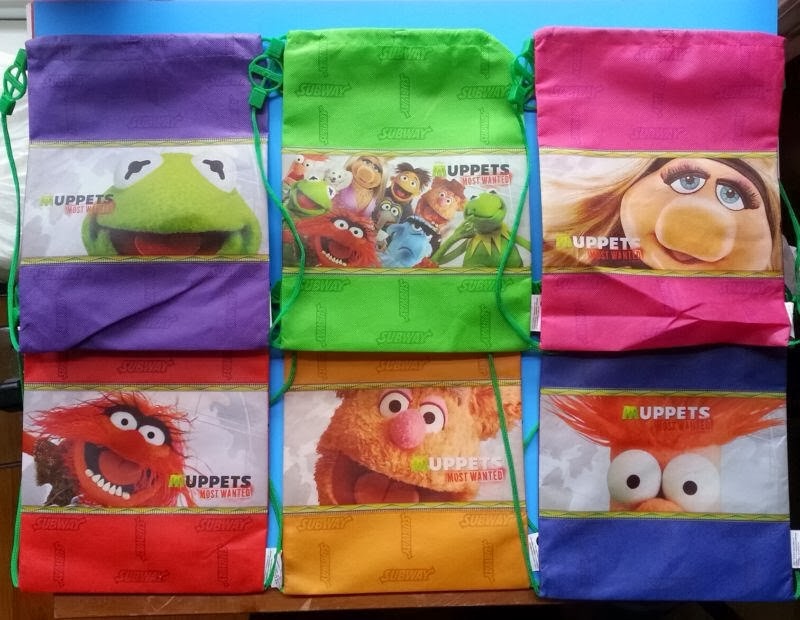 Muppet Stuff Most Wanted Subway bags