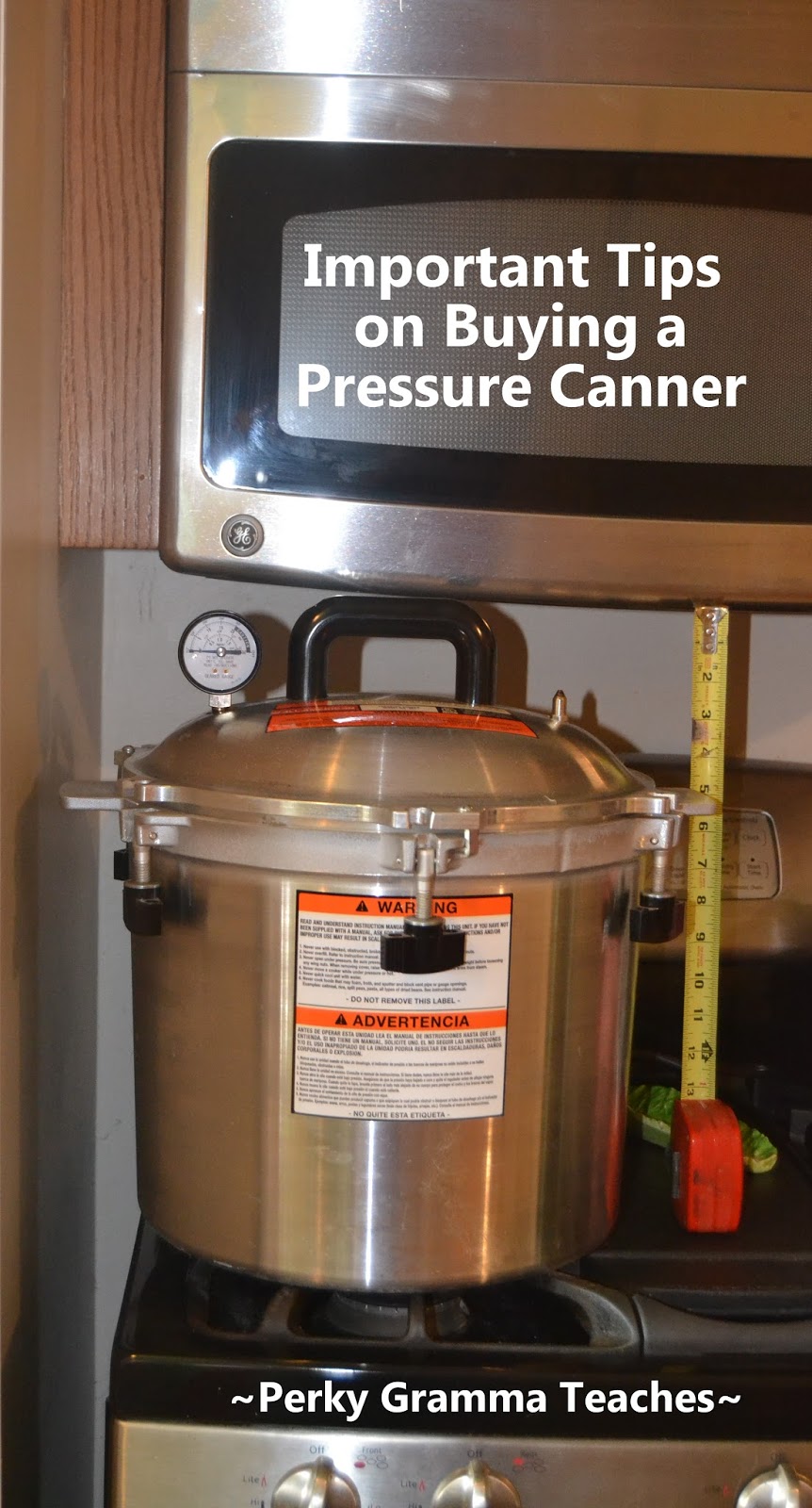 Perky Prepping Gramma Tips & Mistakes to Avoid Buying a Pressure Canner