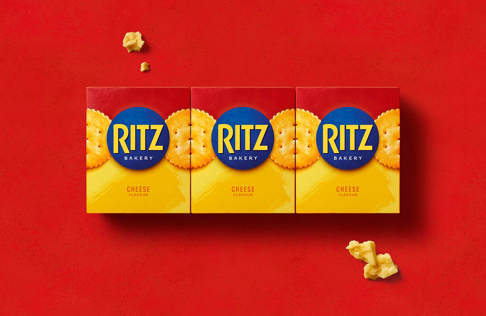 Rediseño de galletas Ritz brinda un toque hogareño