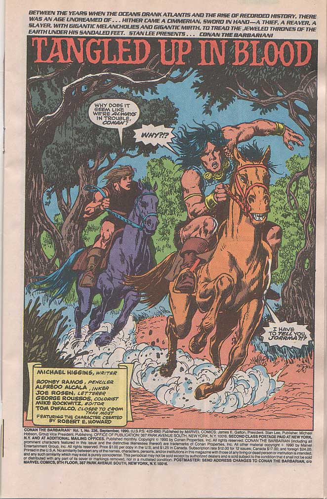 Conan the Barbarian (1970) Issue #236 #248 - English 2