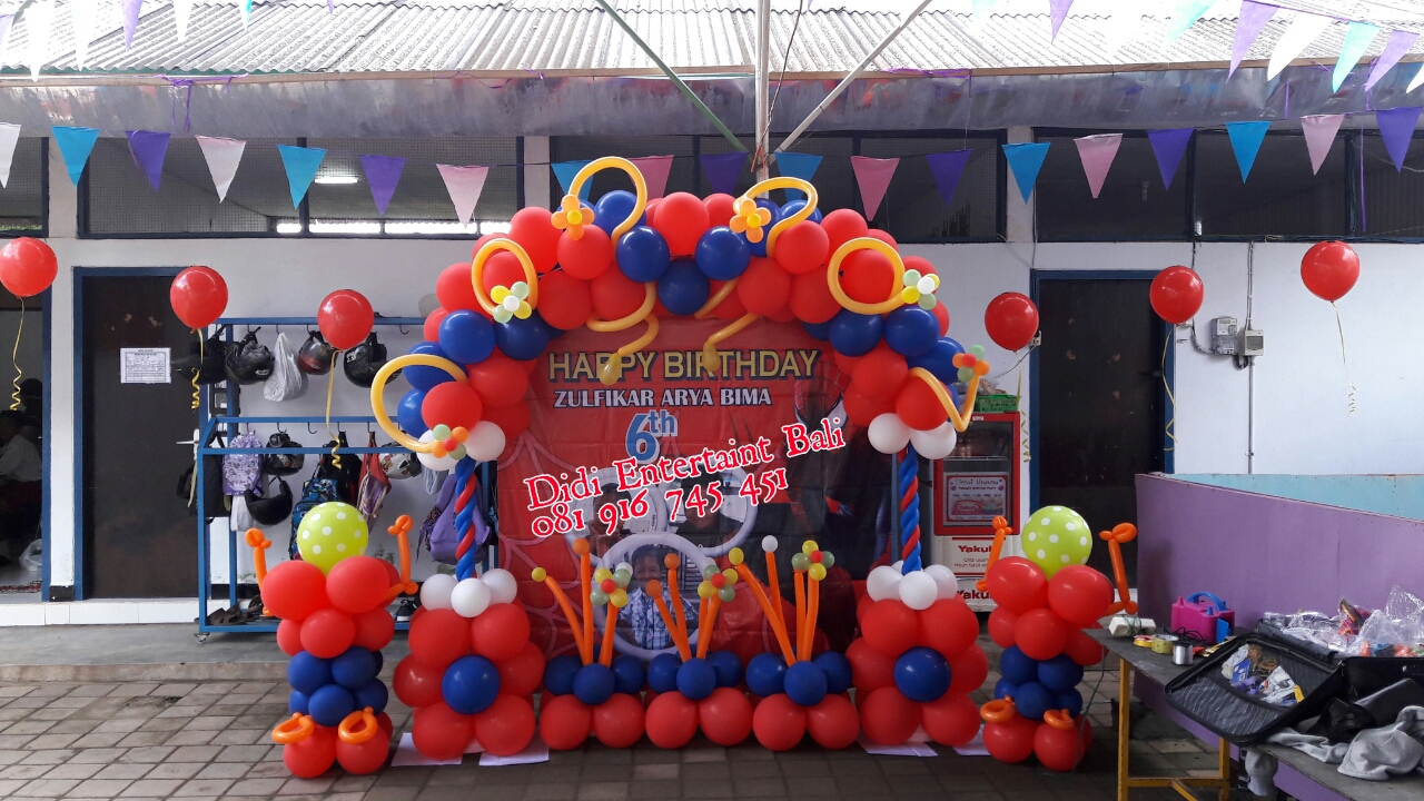 20+ Inspirasi Contoh Dekorasi Ulang Tahun Tema Spiderman Schluman Art