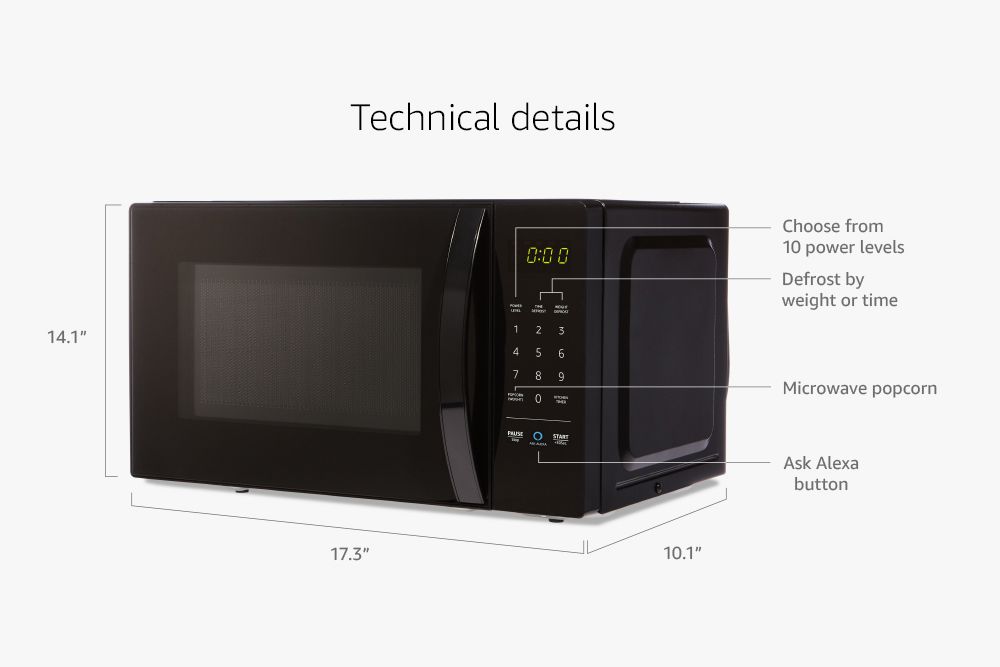 AMAZON JUST ANNOUNCED A 60 VOICECONTROLLED MICROWAVE Today Best