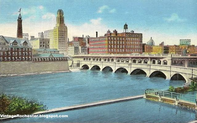 The Genesee River and Aqueduct Rochester NY