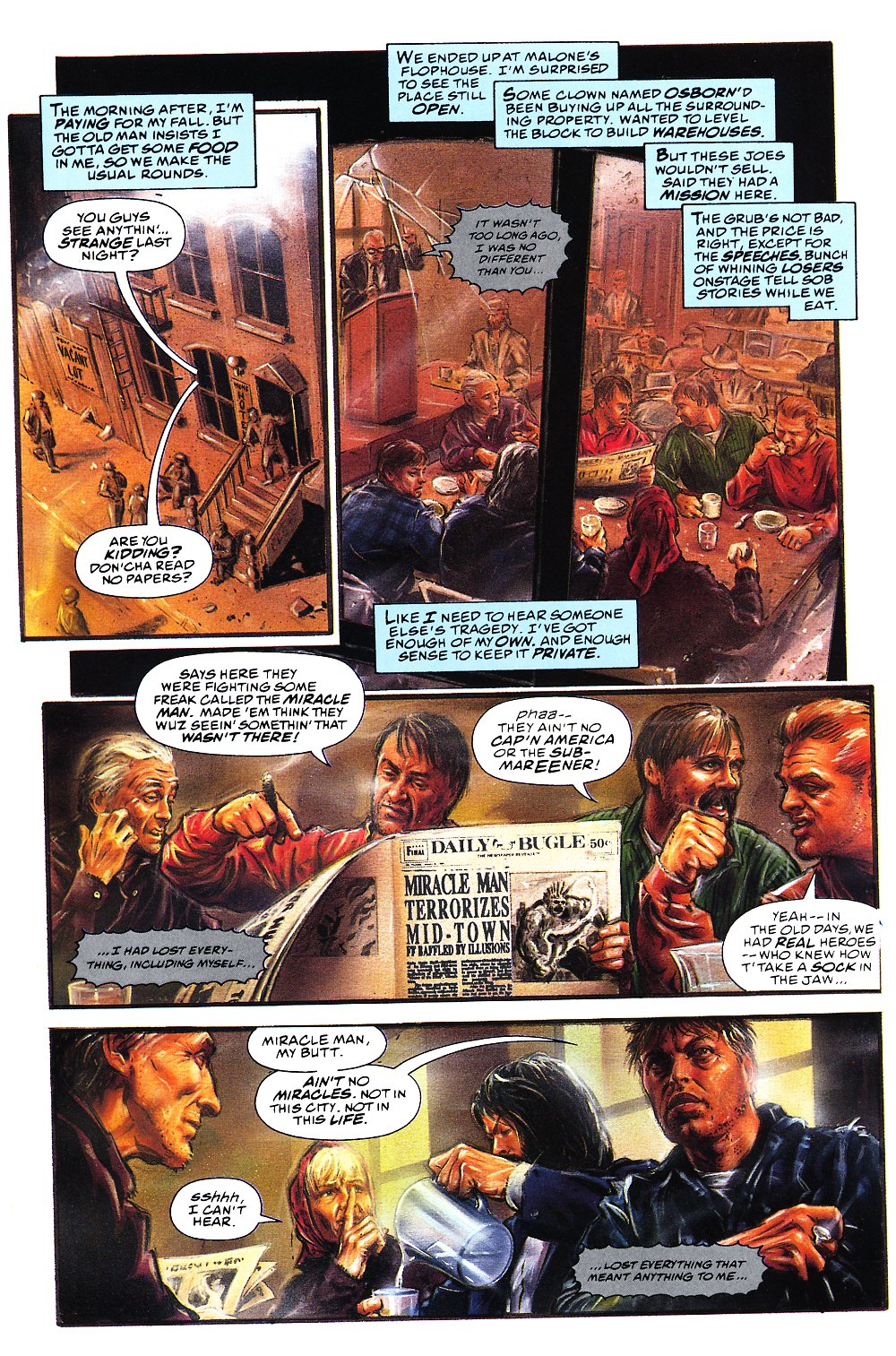 Read online Tales of the Marvels: Inner Demons comic -  Issue # Full - 9