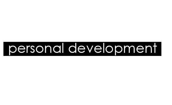 Personal and professional development