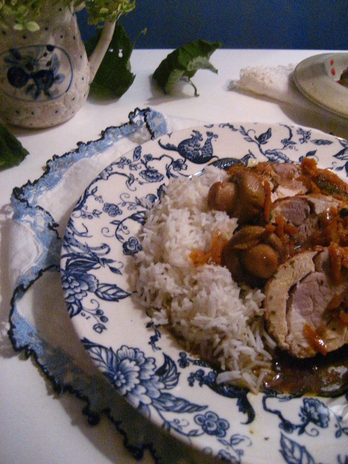 Marie est dans son assiette! Coq au porc à ma façon Marie est dans son assiette! Coq au porc à ma façon