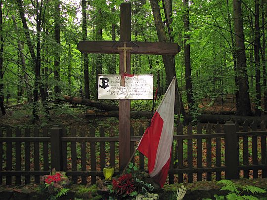 Mogiła uczestników walki o wolność i niepodległość.