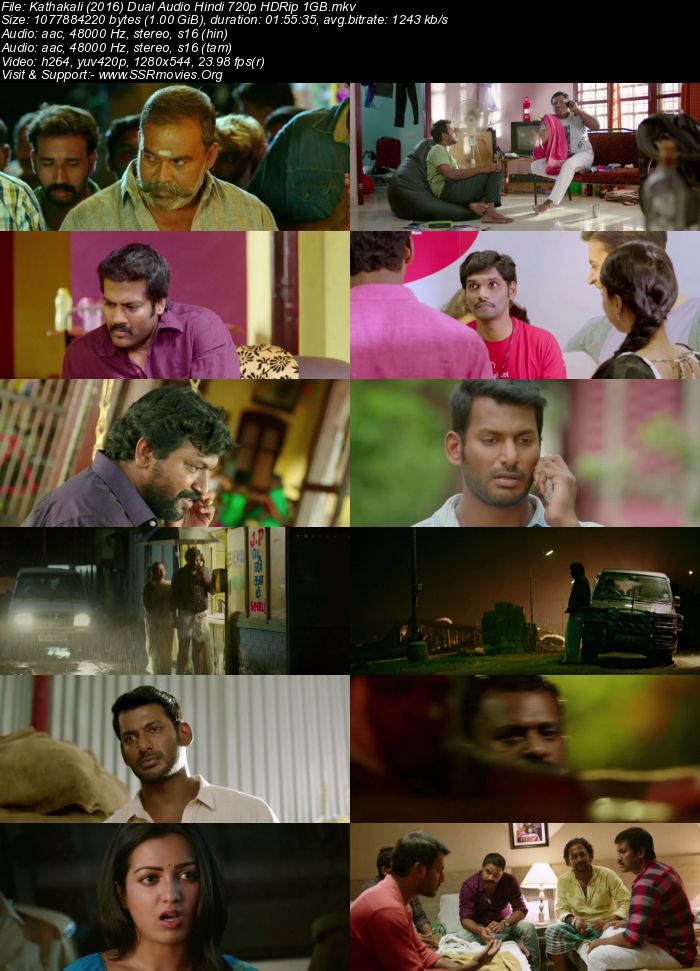 Kathakali (2016) Dual Audio Hindi 720p HDRip