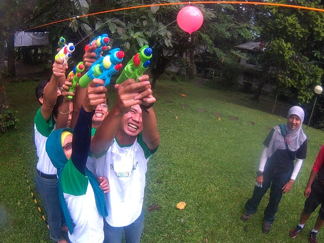 Keseruan outbound di Bogor