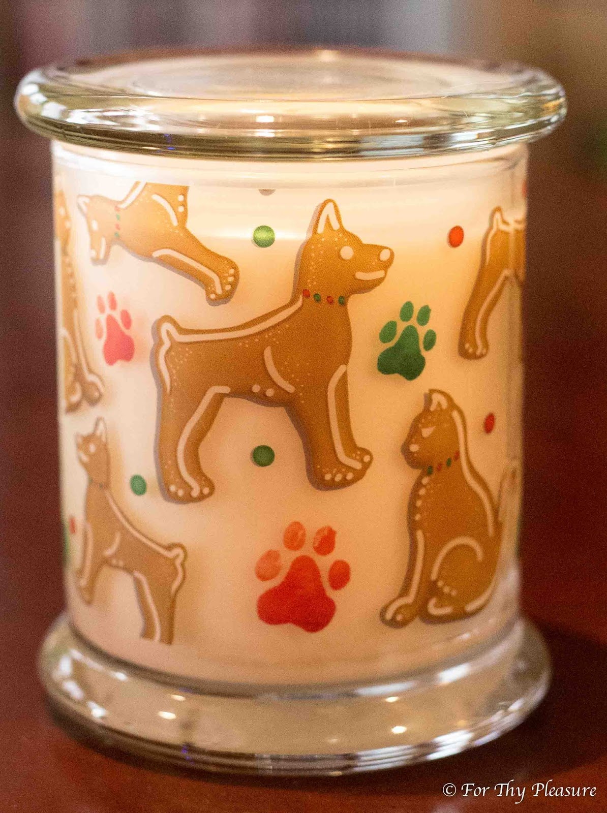 At the Fence One Fur All Pet House Candle 2016HolidayGiftGuide