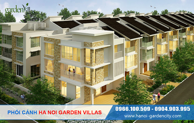 Ha Noi Garden City vì một cuộc sống trong lành giữ thành phố Hà Nội Phoi-canh-biet-thu-Garden-Villas-02