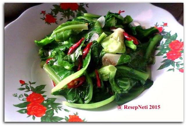 Baby cabbage stir-fry recipe at kusNeti kitchen 2015