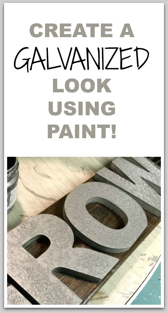 How to Create a Galvanized Steel Look Using Paint