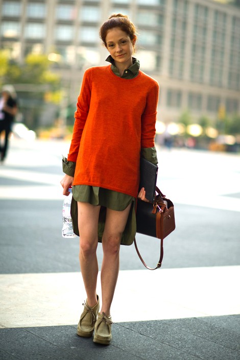 wallabees with shorts