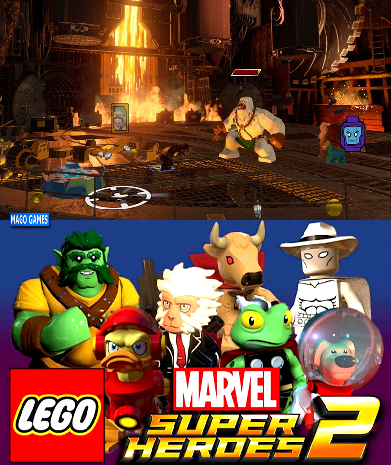Revista Mago Games Rdz Lego Marvel Super Heroes 2