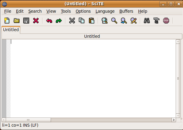 scite text editor scite text editor