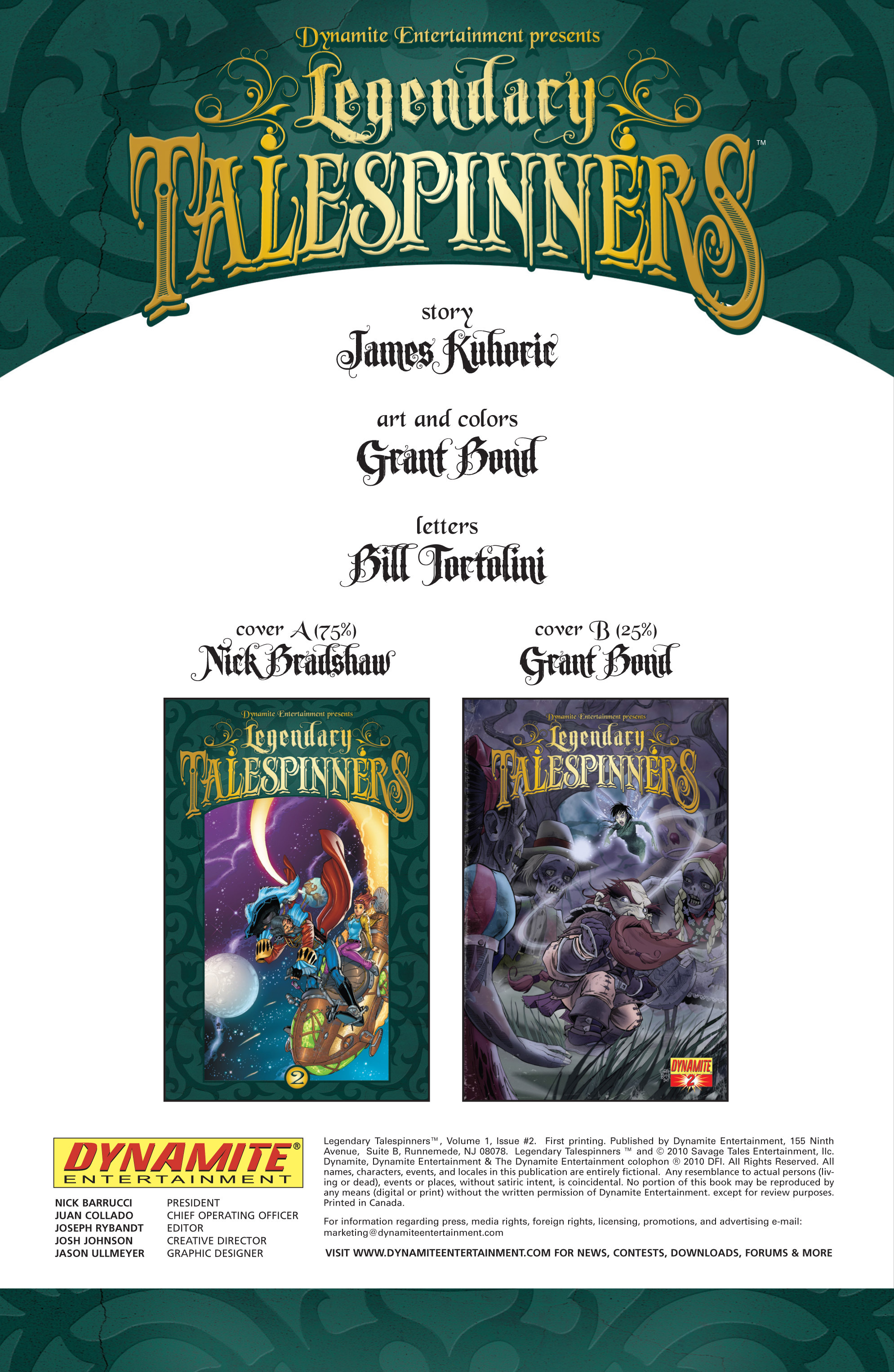 Read online Legendary Talespinners comic -  Issue #2 - 3