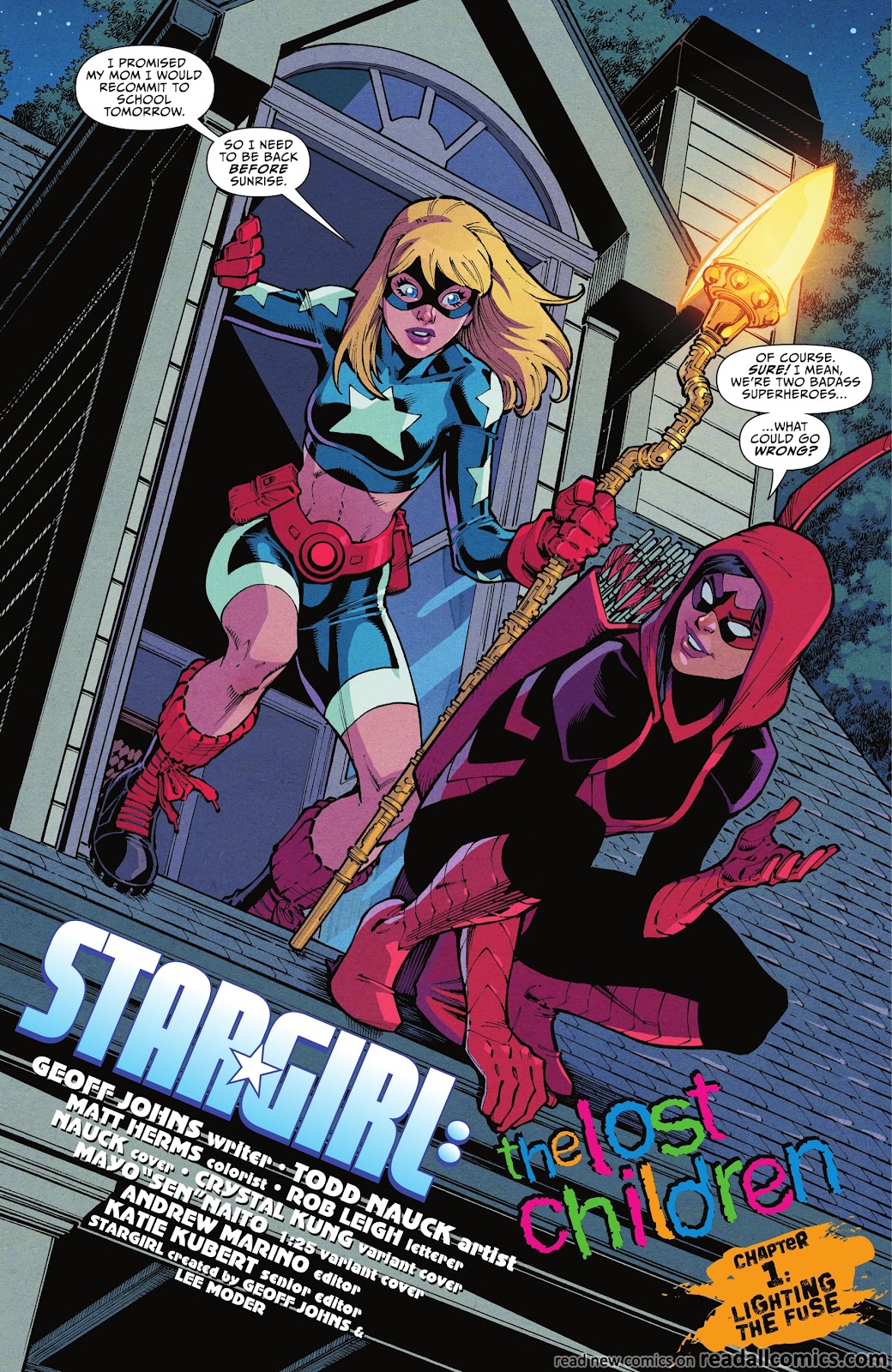 Stargirl: The Lost Children chapter 1 page 14