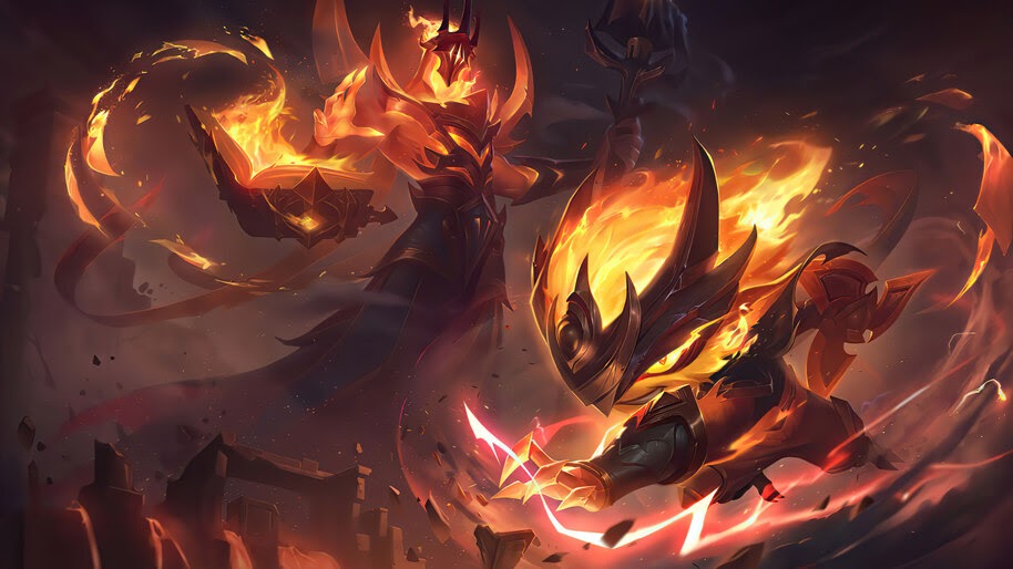 Infernal, Kennen, Splash Art, 8K, #3.2202