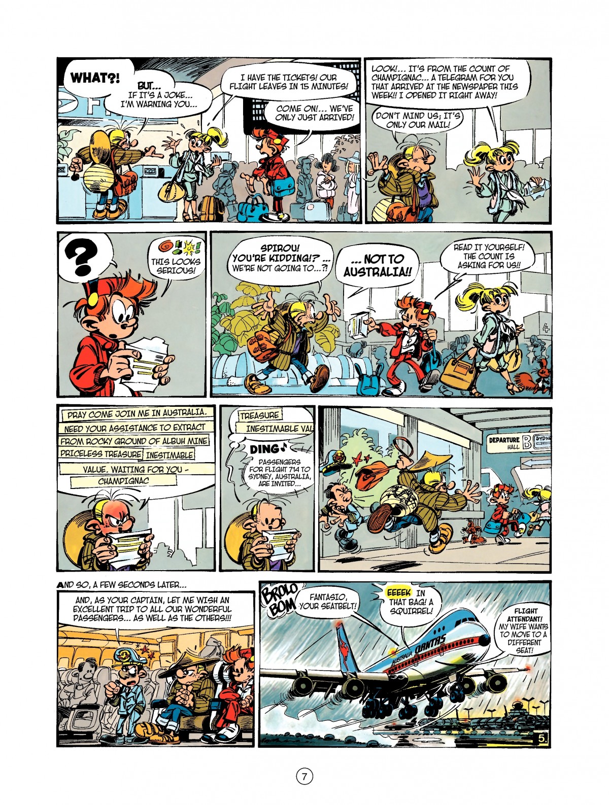Read online Spirou & Fantasio (2009) comic -  Issue #1 - 9