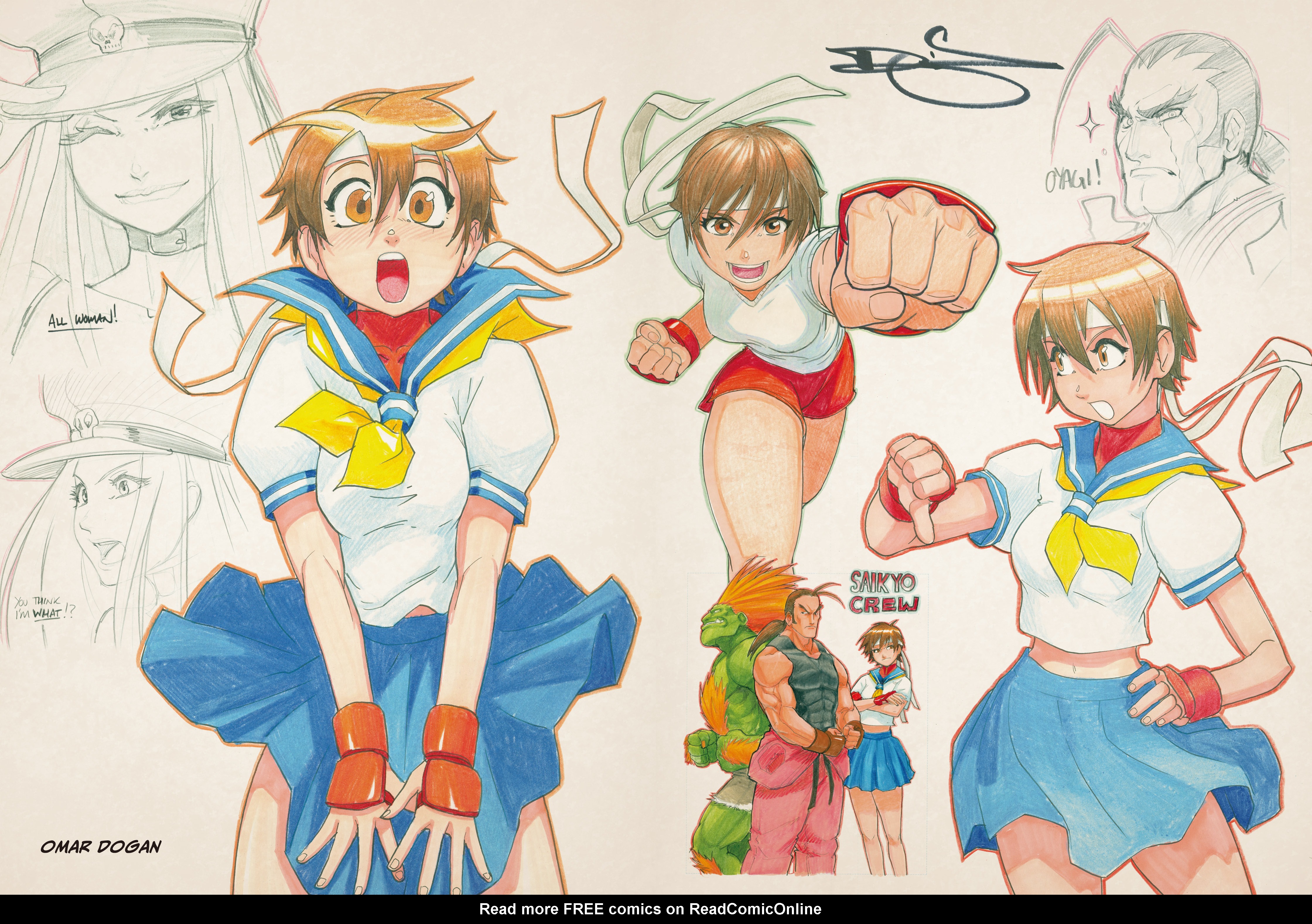 Read online Super Street Fighter comic -  Issue # Vol.1 - New Generations - 112