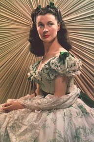 Vivien Leigh as Scarlet O'Hara in Gone with the Wind movieloversreviews.filminspector.com