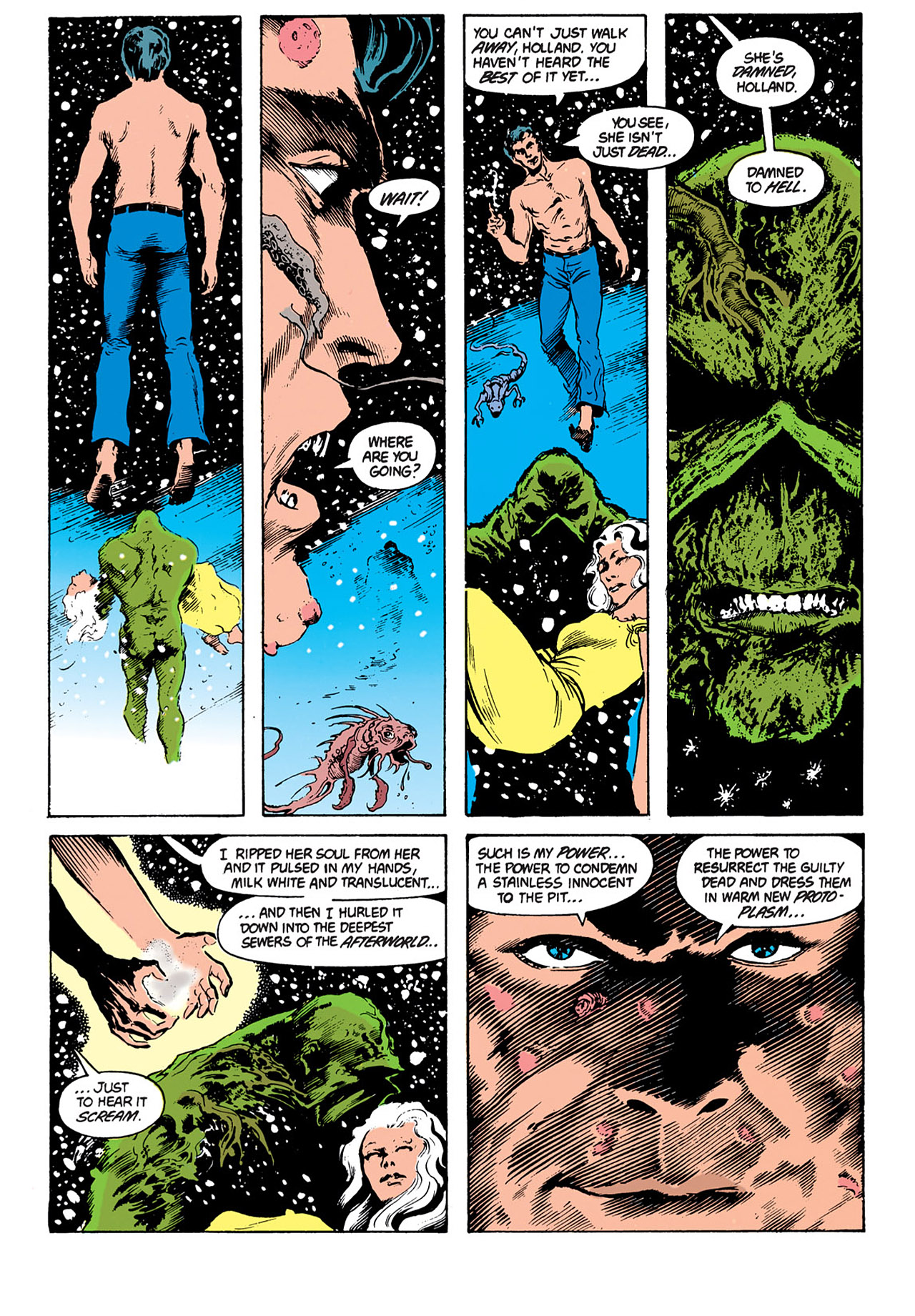 Read online Swamp Thing (1982) comic -  Issue #31 - 6