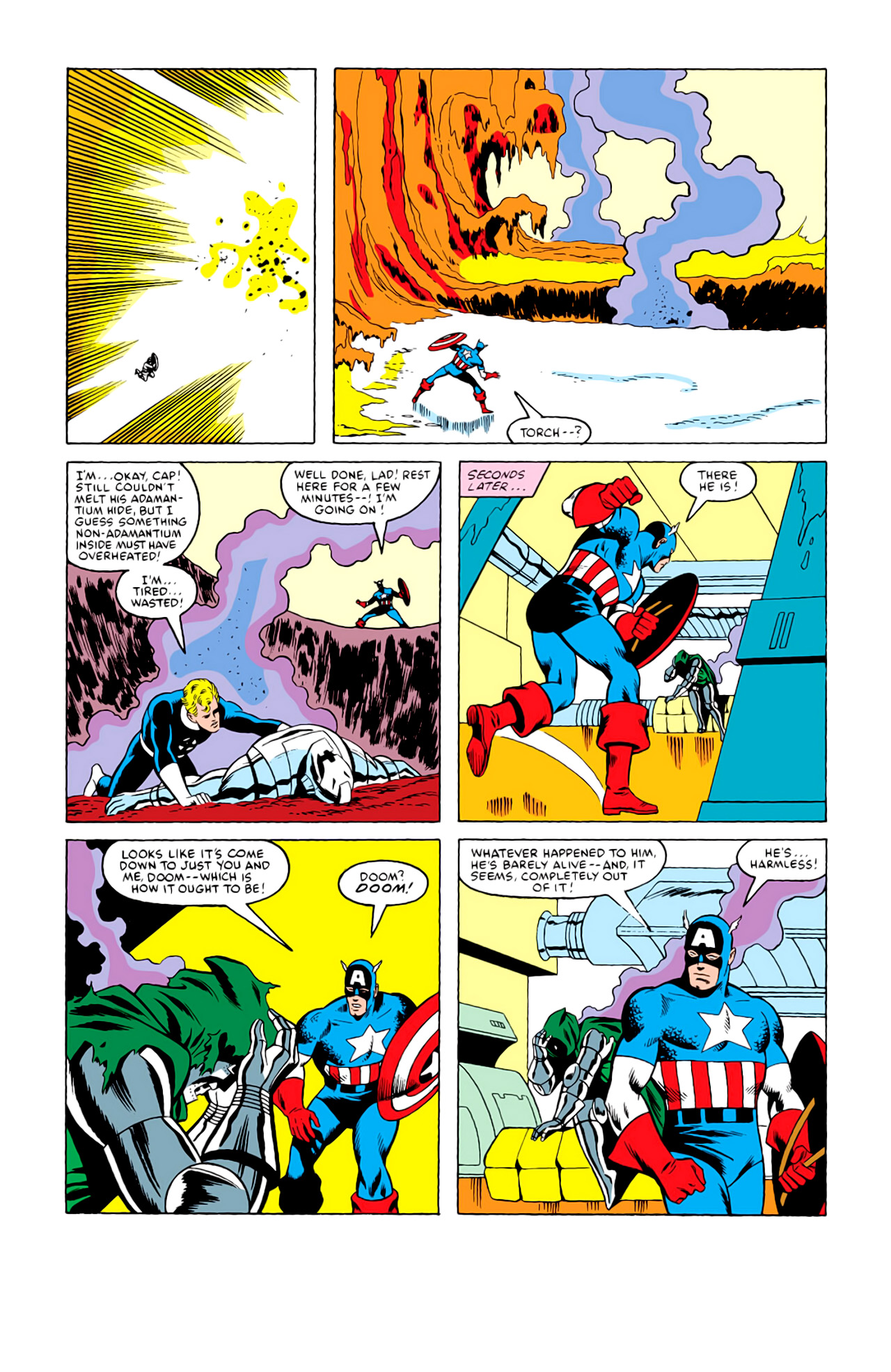 Read online Captain America (1968) comic -  Issue #292i - 19