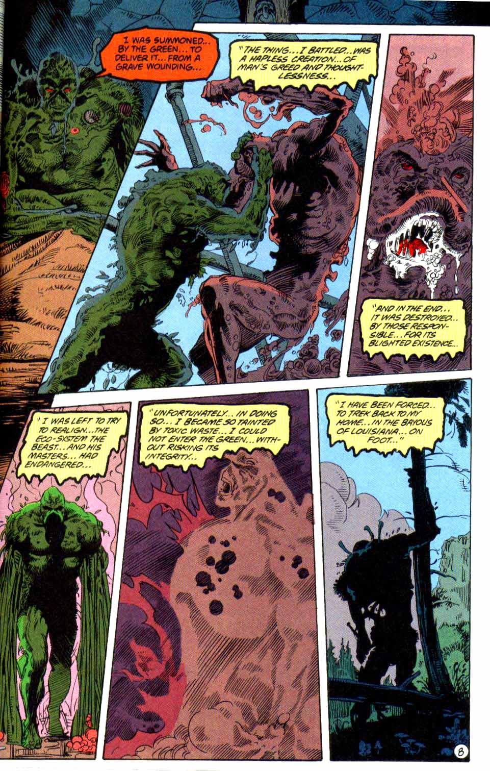 Swamp Thing (1982) Issue #131 #139 - English 9