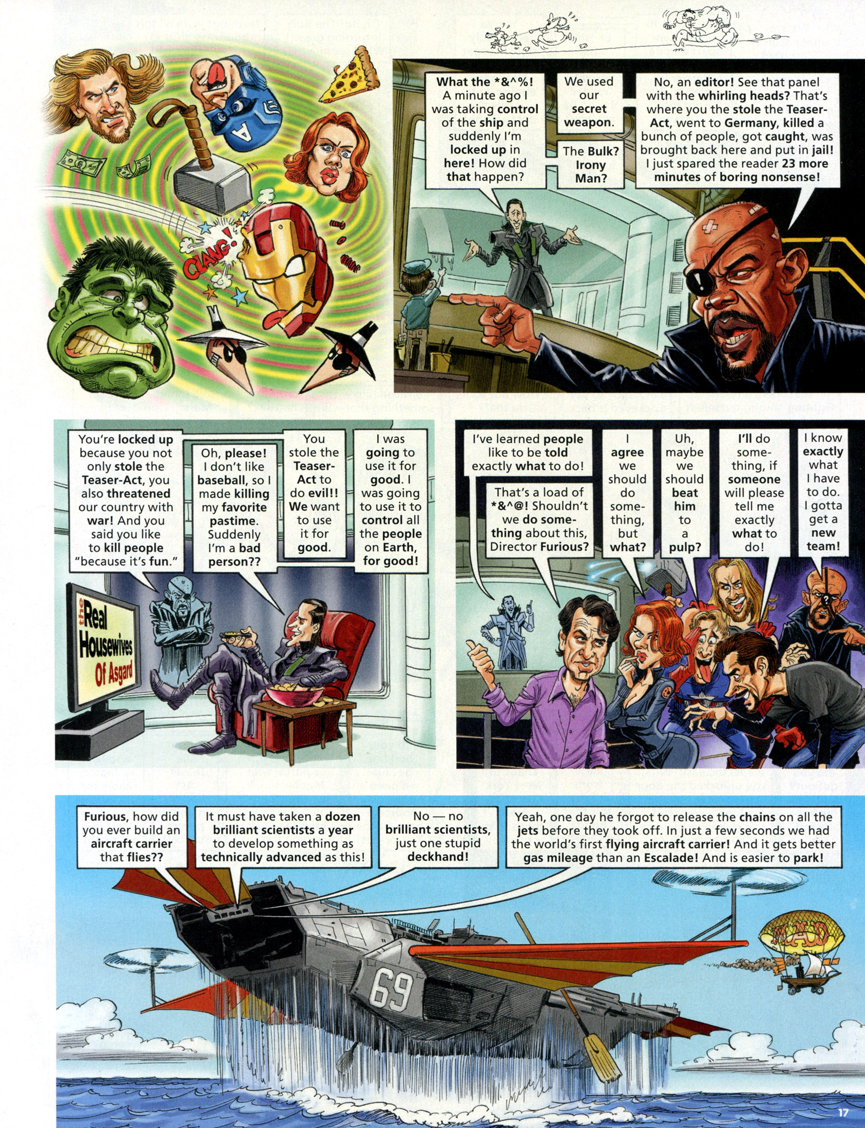 Read online MAD comic -  Issue #517 - 17