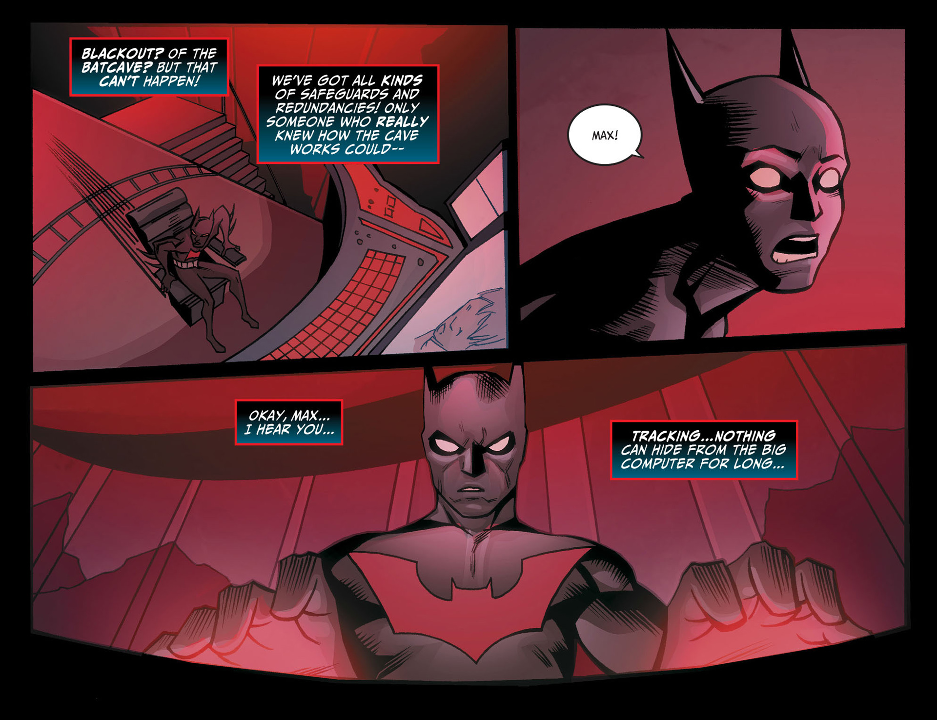 Read online Batman Beyond (2012) comic -  Issue #22 - 20