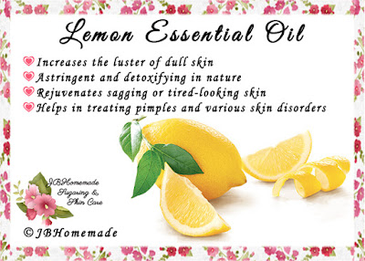 Lemon ♦Increases the luster of dull skin ♦Astringent and detoxifying in nature ♦Rejuvenates sagging or tired-looking skin ♦Helps in treating pimples and various skin disorders