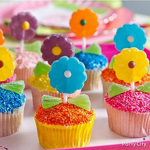 Cupcakes para Fiestas de Cumpleaños - Birthday Cupcakes