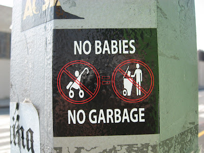 No babies = no garbage
