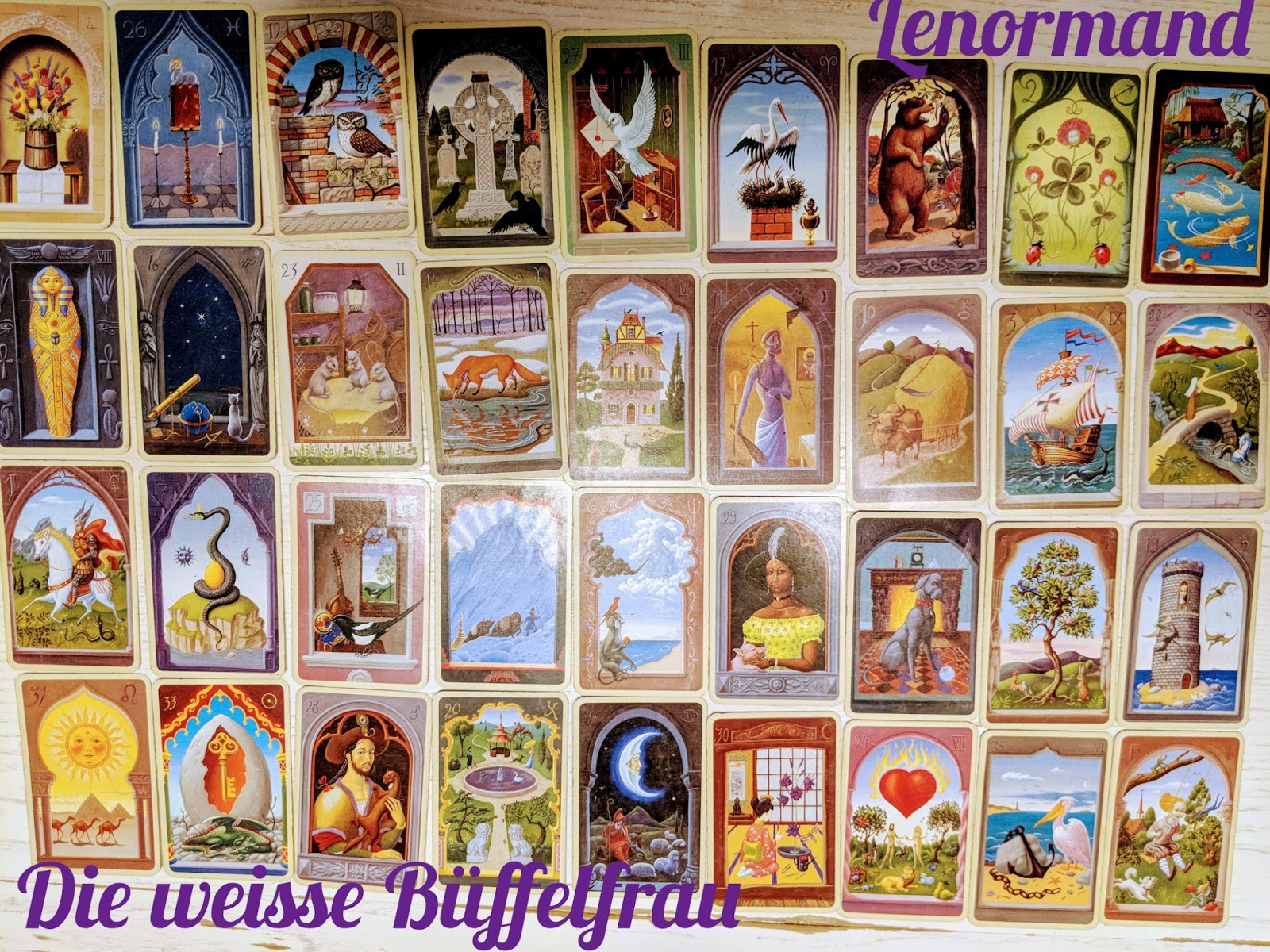 Lenormand Die Zukunft Deuten Die Zukunft Gestalten