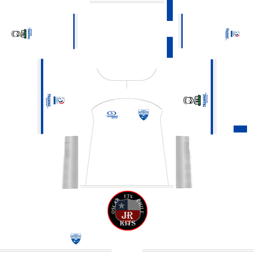 Kits y Logos FTS Liga Chilena. KIT DEPORTES RECOLETA 2018