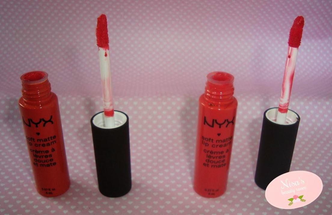 Review NYX Soft Matte Lip Cream Antwerp & Ibiza